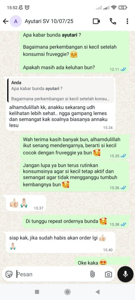 anak lebih sehat gak gampang lemas